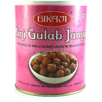 Bikaji Mini Gulab Jamun Can - 1 Kg (2.2 Lb)