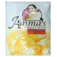 Amma's Kitchen Tapioca Chips Hot - 200 Gm (7 Oz)
