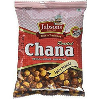 Jabsons Roasted Chana Spicy Masala - 150 Gm (5.29 Oz)