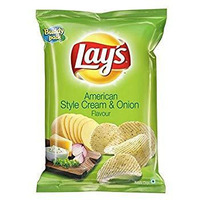 Lay's American Style Cream & Onion Chips - 50 Gm (1.76 Oz)