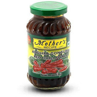 Mother's Recipe Gongura Red Chili Pickle - 300 Gm (10 Oz)