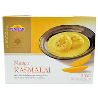 Nanak Mango Rasmalai 12 Pc -  850 Gm (30 Oz)