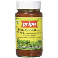 Priya Bitter Guard Pickle With Garlic - 300 Gm (10 Oz)
