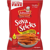Jabsons Soya Sticks Tangy Tomato - 6.35 Oz (180 Gm)