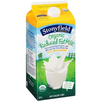 Stonyfield Organic Reduced Fat Milk - 64 Fl Oz (0.5 Gal)