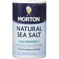 Morton Natural Sea Salt - 26 Oz (737 Gm)