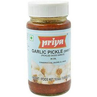 Priya Garlic Pickle Sweet - 300 Gm (10 Oz)
