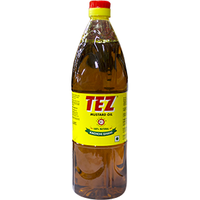 Tez Mustard Oil - 1 L (33.8 Fl Oz)