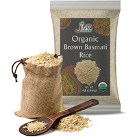 Jiva Organics Organic Brown Basmati Rice - 4 Lb (1.81 Gm)
