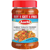 Aachi Garlic Tomato Thokku Rice Paste - 200 Gm (7 Oz) [Buy 1 Get 1 Free]