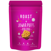 Roast Foods Jowar Sorghum Puffs Peri Peri - 70 Gm (2.5 Oz)