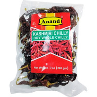 Anand Kashmiri Chilly Dry Whole - 200 Gm (7 Oz)