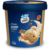 Vadilal Anjeer Ice Cream - 1 L (33.8 Fl Oz)