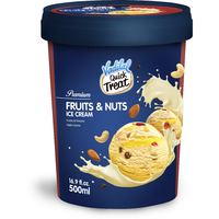 Vadilal Fruits And Nuts Ice Cream - 500 Ml