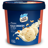 Vadilal Kaju Draksh Ice Cream - 1 Lt (33.8 Fl Oz)