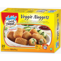 Vadilal Quick Treat Veggie Nuggets 25 Pc - 11.46 Oz (325 Gm)