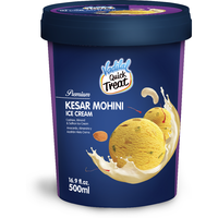 Vadilal Premium Kesar Mohini Ice Cream - 500 Ml