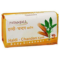 Patanjali Haldi Chandan Kanti Body Cleanser Soap Bar - 140 Gm (4.93 Oz)