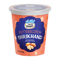 Vadilal Quick Treat Shrikhand Butterscotch - 16 Oz (454 Gm)