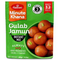 Haldiram's Minute Khana Gulab Jamun Mix - 180 Gm (6.3 Oz)