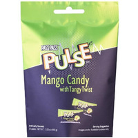 Pass Pass Pulse Kacha Aam Mango Candy 25 Pc - 100 Gm (3.5 Oz)