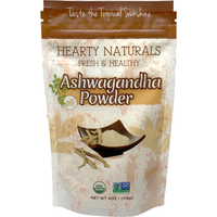 Hearty Naturals Ashwangandha Powder - 4 Oz (113 Gm)