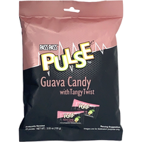 Pass Pass Pulse Raw Guava Candy 25 Pc - 100 Gm (3.5 Oz)