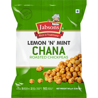 Jabsons Lemon N Mint Chana Roasted Chickpeas - 140 Gm (4.94 Oz)