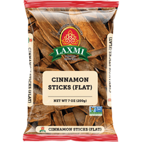 Laxmi Cinnamon Sticks Flat - 200 Gm (7 Oz)