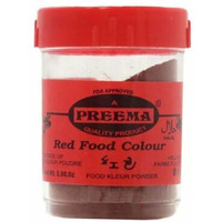 Preema Red Food Color Powder - 25 Gm (0.88 Oz)