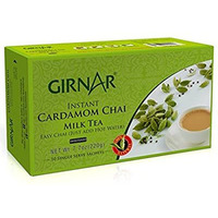 Girnar Instant Cardmom Chai Milk Tea Sweetened - 220 Gm (7.7 Oz)