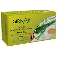 Girnar Instant Lemon Grass Chai Milk Tea Sweetened - 220 Gm (7.7 Oz)