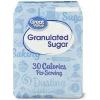 Great Value Pure Granulated Sugar - 4 Lb (1.81 Kg)