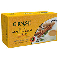 Girnar Instant Masala Chai Milk Tea Reduced Sugar - 120 Gm (4.2 Oz)
