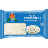 Laxmi Premium Aged Basmati Rice - 4 Lb (1.81 Kg)