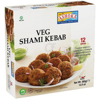 Ashoka Veg Shami Kebab 12 Pc - 300 Gm (12.6 Oz)
