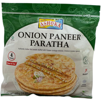 Ashoka Onion Paneer Paratha 4 Pc - 400 Gm (14 Oz)