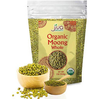 Jiva Organics Organic Moong Whole - 2 Lb (908 Gm)
