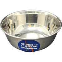 Super Shyne Stainless Steel Wide Mouth Bowl - 4.25 Inch