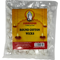 Shraddha Round Cotton Wicks - 19 Gm (0.6 Oz)