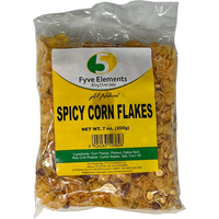 Fyve Elements Spicy Corn Flakes - 200 Gm (7 Oz)