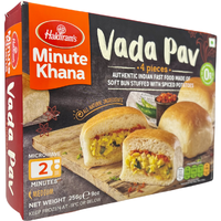 Haldiram's Minute Khana Vada Pav 4 Pieces - 256 Gm (9 Oz)