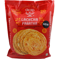 Deep Lachcha Parantha No Onion & Garlic 5 Pc - 12 Oz (340 Gm)