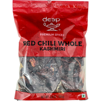 Deep Red Chili Whole Kashmiri - 100 Gm (3.5 Oz)