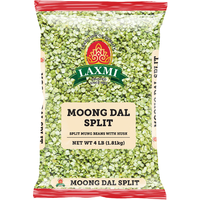 Laxmi Moong Dal Split with Skin - 4 Lb (1.81 Kg)