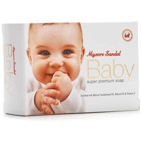 Mysore Sandal Baby Soap Bar - 75 Gm (2.6 Oz)