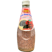 Preema's Basil Seed Drink Artificial Rose Flavour - 290 Ml (9.8 Fl Oz)8 Fl Oz