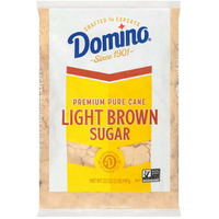 Domino Pure Cane Light Brown Sugar - 907 Gm (2 Lb)