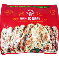 Deep Garlic Naan 12 Pc - 900 Gm (31.7 Gm)