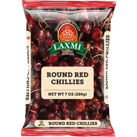 Laxmi Round Red Chilies - 7 Oz (200 Gm)